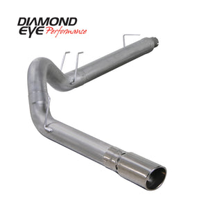 Diamond Eye Performance K5314S-RP Diamond Eye KIT 5in TB RPLCMENT PIPE SGL SS: 94-97 fits FORD 7.3L F250/F350 NFS W/ CARB EQUIV STDS