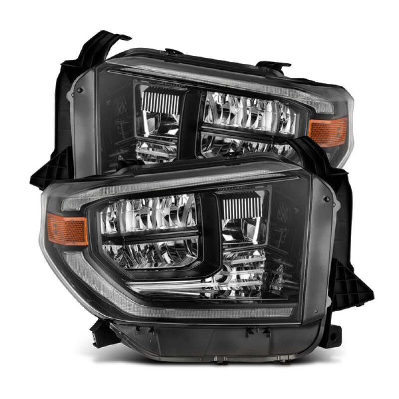 AlphaRex 880830 14-21 fits Toyota Tundra MK II LUXX Series Crystal Headlights
