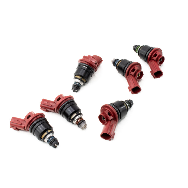 DeatschWerks 01J-00-0270-6 96-99 fits Nissan I30 VQ30 / Maxima VQ30de / 300zx 270cc Side Feed Injectors