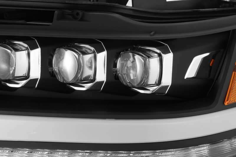 AlphaRex  880518 fits Ram 19-20 1500HD NOVA LED Proj Headlight Plank Style Matte