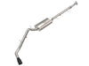 aFe 49-44141-B 23-25 fits GM Colorado/fits Canyon L4-2.7L (t) Apollo GT Series 3in 409 SS Cat-Back Exhaust w/ Blk Tip