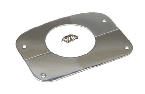 Kentrol 30426 76-86 fits Jeep CJ Column Cover - Polished Silver