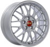 BBS RG527SK RG-F 16x7 4x100 ET35 Sport Silver Wheel -70mm PFS/Clip Required