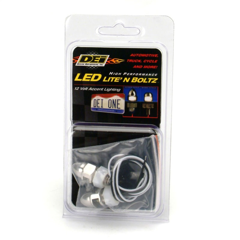 DEI  30311 LED LiteN Boltz LED LiteN Boltz License Plate Lighting - Acorn Head -