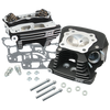 S&S 106-3233 Cycle 08-16 Touring Super Stock 79cc Cylinder Head Kit - Wrinkle Bl