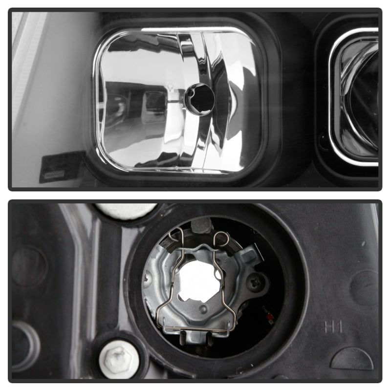 Spyder 5087515 fits Chevy 07-14 Suburban 1500/2500 Tahoe 07-14 LED Headlights B