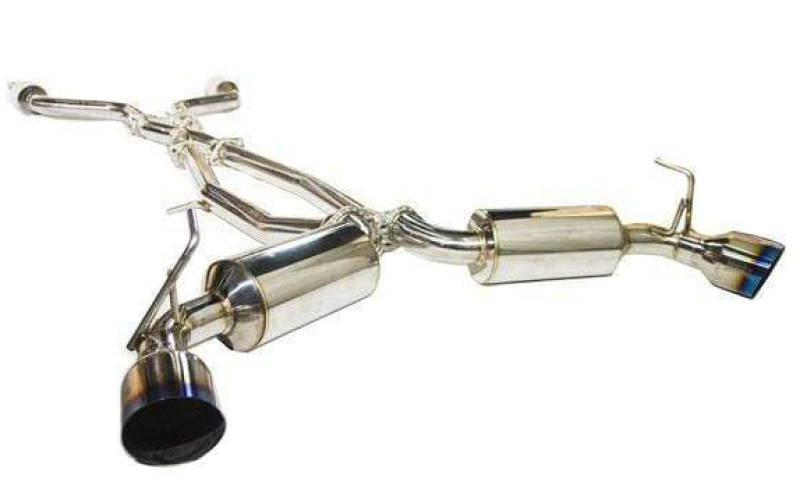 Invidia HS09N7ZGD1GT 2009+ fits Nissan 370Z Dual N1 GT Titanium Tip Cat-back Exhaust