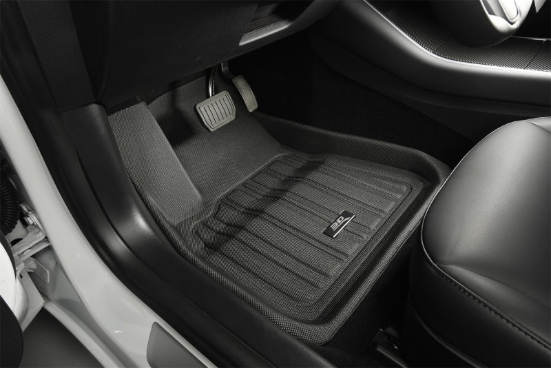 3D MAXpider E1PS00001809 Polestar 2 Elitect 1st & 2nd Row Floormats - Black