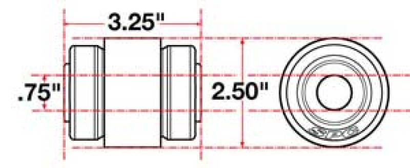 SPC Performance 15611 X Axis Sealed Flex Joint