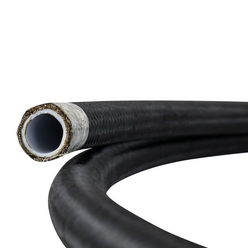 Mishimoto MMSBH-0636-PB PTFE Braided -6AN 3ft Hose Black