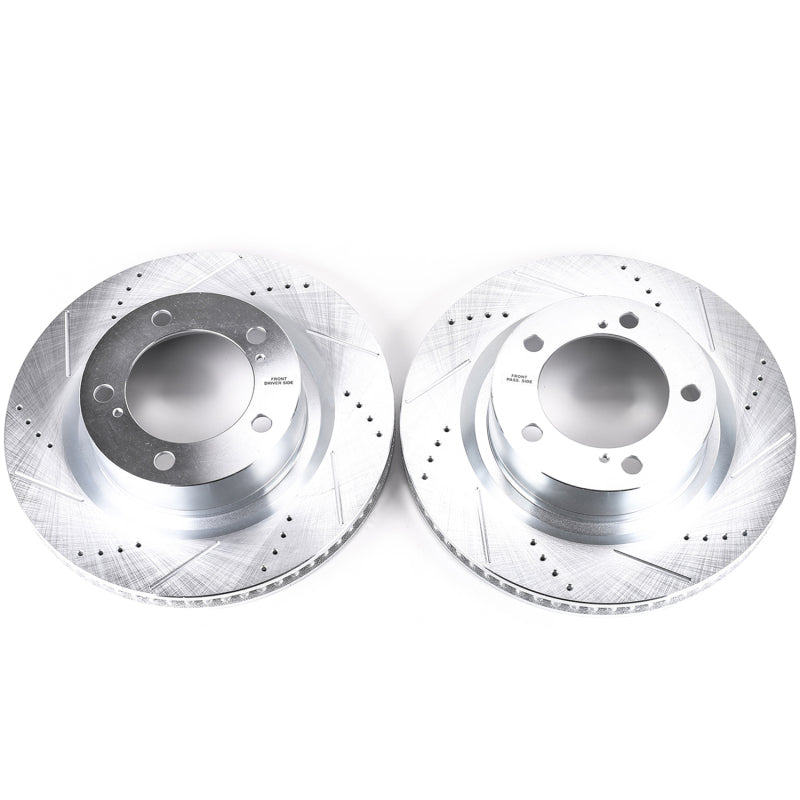PowerStop fits Lexus 16-19 LX570 Front Evolution Drilled & Slotted Rotors - Pair