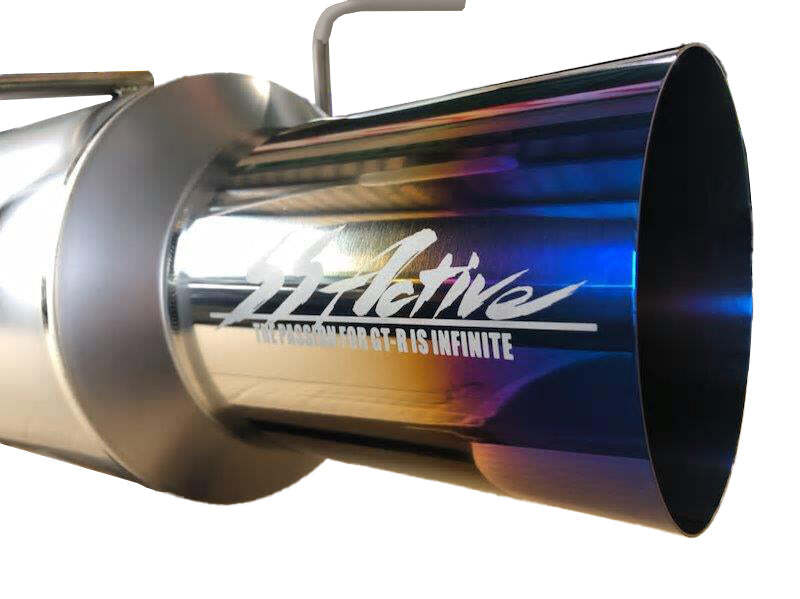 GReddy 44889112 Garage 89-94 fits Nissan Skyline GT-R Ti Exhaust R32 w/ 90mm Mai