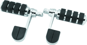 Kuryakyn 8075 Kuryakyn ISO Peg Stirrups With Large Pegs With Male Mount Adapter (Pair)