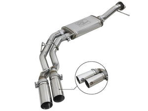 AFE 49-43078-P Series 3in. to 2.5in. 409 SS C/B Exhaust 11-14 fits Ford F-150 V