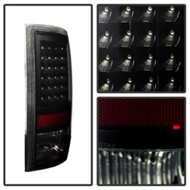 9025617 Xtune fits Dodge 09-14 Ram 1500 LED Tail Lights Incandescent Model Onl