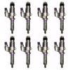 Exergy E01 10107 fits Chevrolet 01-04 Duramax 6.6L LB7 Reman 60% Over Injector - Set of 8