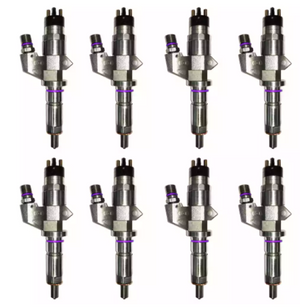 Exergy E01 10117 01-04 fits Chevrolet Duramax 6.6L LB7 Reman SAC 60% Over Injector - Set of 8