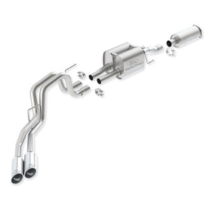fits Ford Racing M-5200-F15R145C 2011-2014 F-150 SVT Raptor 6.2L Cat-Back Touring Exhaust System 145-inch WB