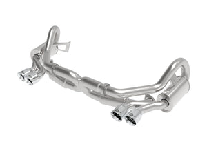 AFE 49-36406-1P rce XP 12-16 fits Porsche 911 Carrera H6-3.8L SS-304 Cat-Back E