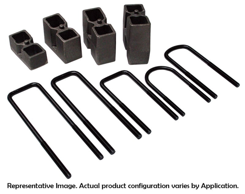 Skyjacker BUK2095 1999 fits Ford 99-19 F-250 4 Wheel Drive Suspension Block and U-Bolt Kit