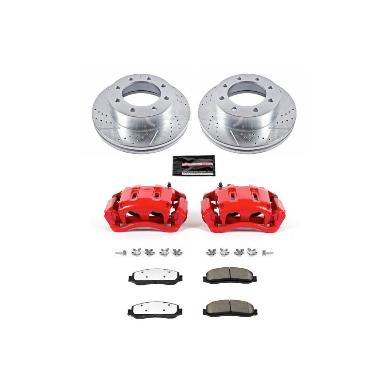 Power Stop fits Ford F-350 Super Duty Front Z36 Truck & Tow Brake Kit w/Calipers