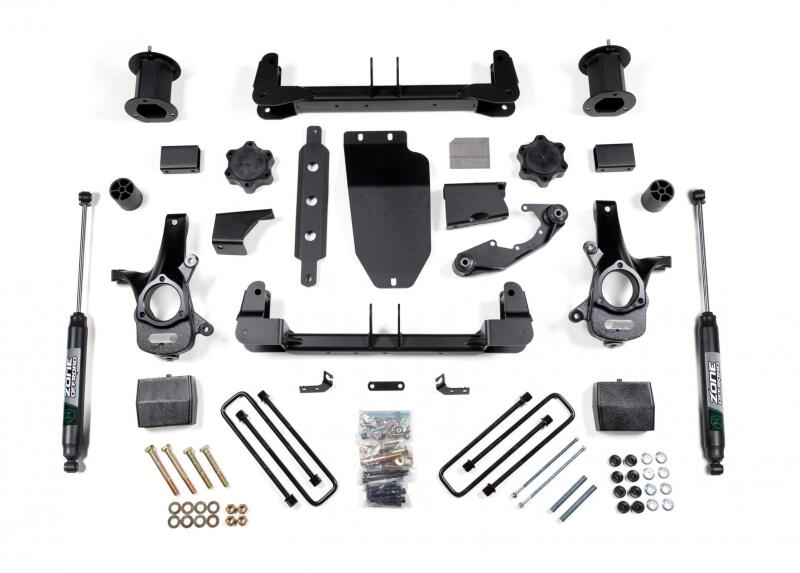 Zone Offroad ZONC26N 14-16 fits GM 1500 4WD 6.5in Alum/Stamped Arms