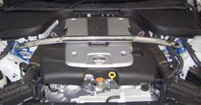 Cusco 288 540 A Strut Bar F-OS CKV36 NJ50 G37 coupe G35 sedan / fits Infiniti Q