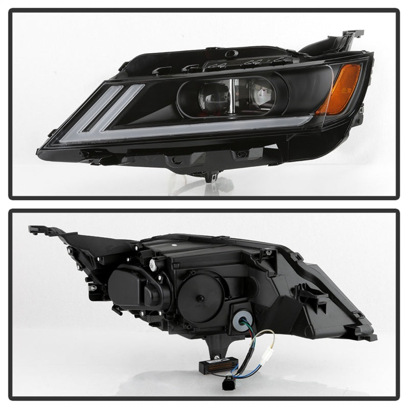 xTune 9042874 14-18 fits Chevy Impala (Excl Limited) DRL Halogen Proj Headlight