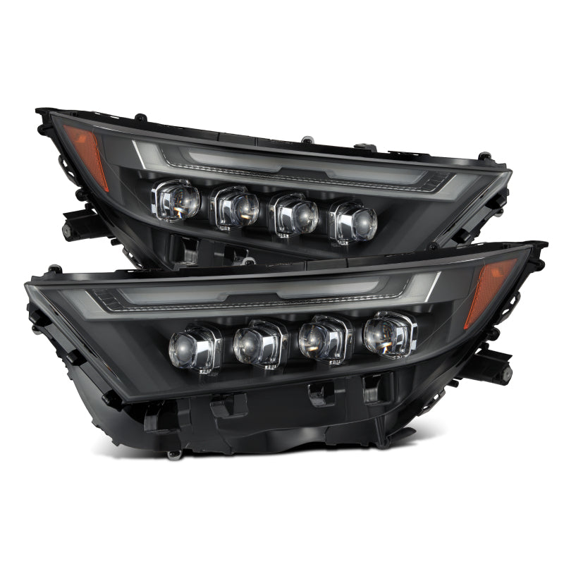 AlphaRex 880858 19-23 fits Toyota RAV4 NOVA LED Projector Headlights Black