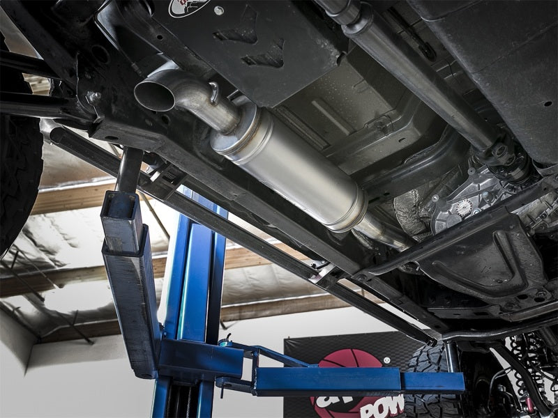 AFE 49-48069 asher 3in 409 SS Cat-Back Turn-Down Exhaust 12-18 fits Jeep Wrangl