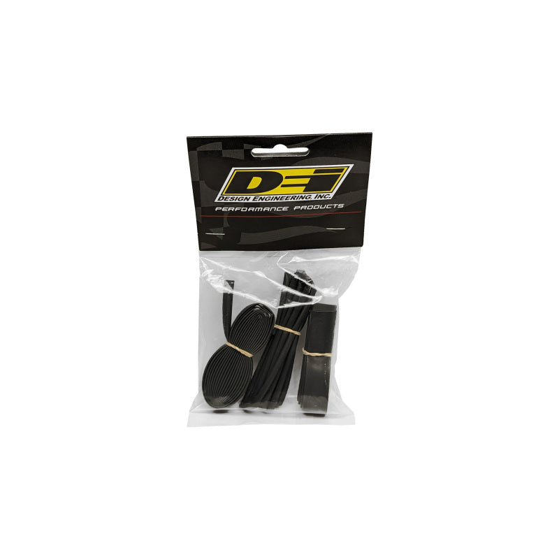 DEI  10839 Hi-Temp Shrink Tube Kit - 3/6/9mm x 4ft - Black