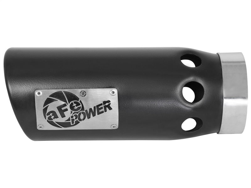 AFE 49T40502-B121 Intercooled Tip Stainless Steel - Black 4in In x 5in Out x 12