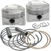 S&S 92-1064 Cycle 84-99 BT 3-5/8in Piston Set - .040in