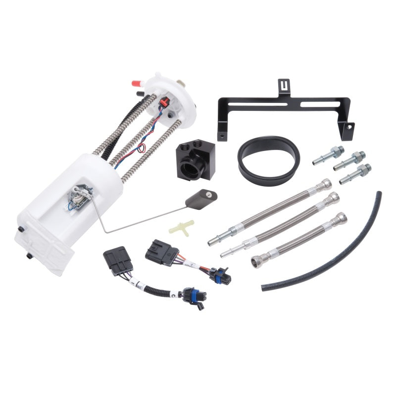 Edelbrock 15773 Fuel Pump Kit Supercharger 2003-2007 fits GM 1500 Truck Return Type Fuel System