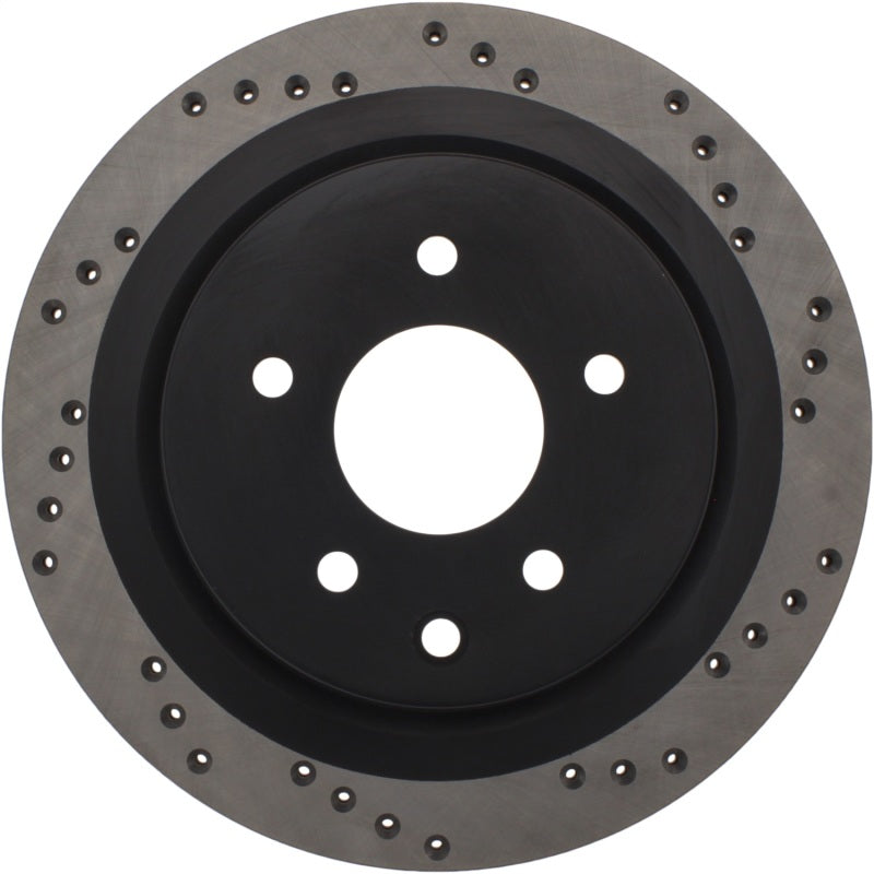 Stoptech 128.42088CR 08-12 Infiniti EX35 Cryo Drilled Sport Rear Right Rotor