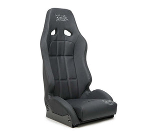 NRG DF-100BK-S DF-100BK-S Defender Water Resistant Steel Frame Suspension Seats