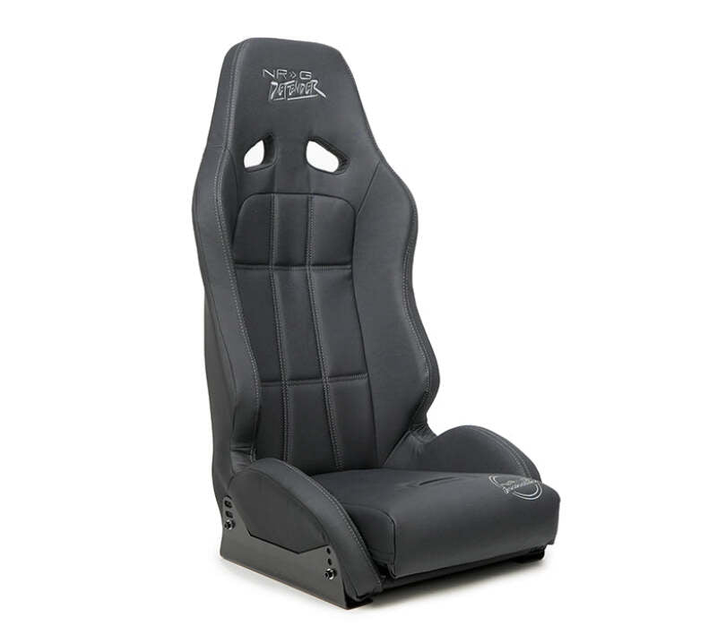 NRG DF-100BK-S DF-100BK-S Defender Water Resistant Steel Frame Suspension Seats