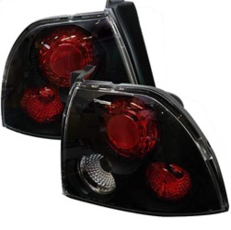 Spyder 5004147 fits Honda 94-95 Accord Euro Style Tail Lights Black ALT-YD-HA94