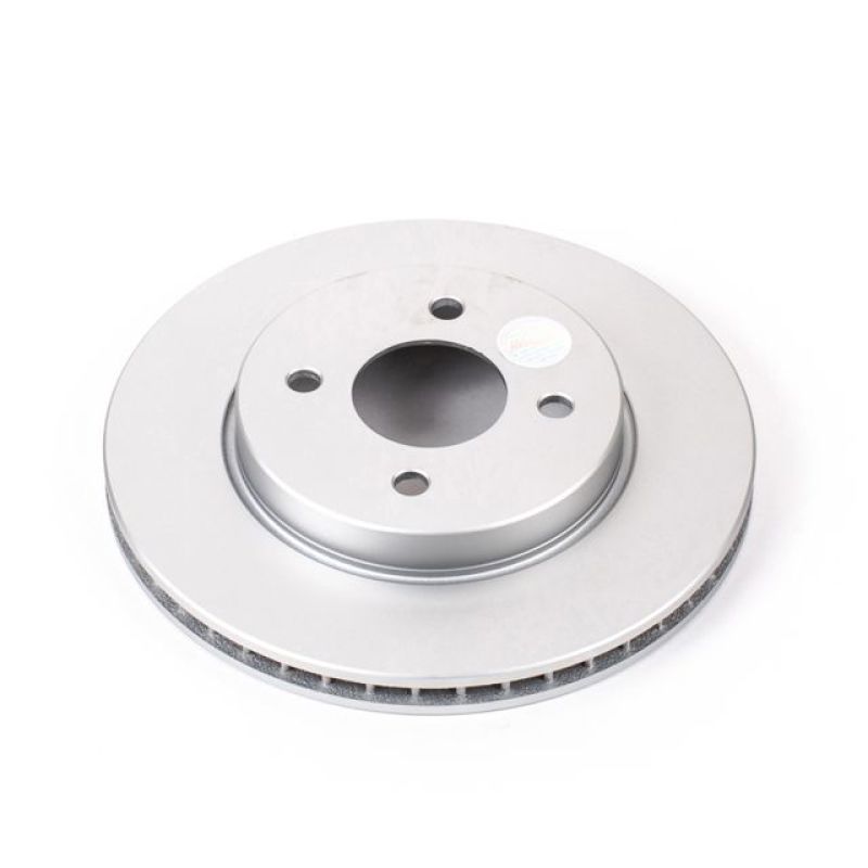 PowerStop JBR1539EVC fits Nissan Versa Front Evolution Geo 12-18met Coated Rotor