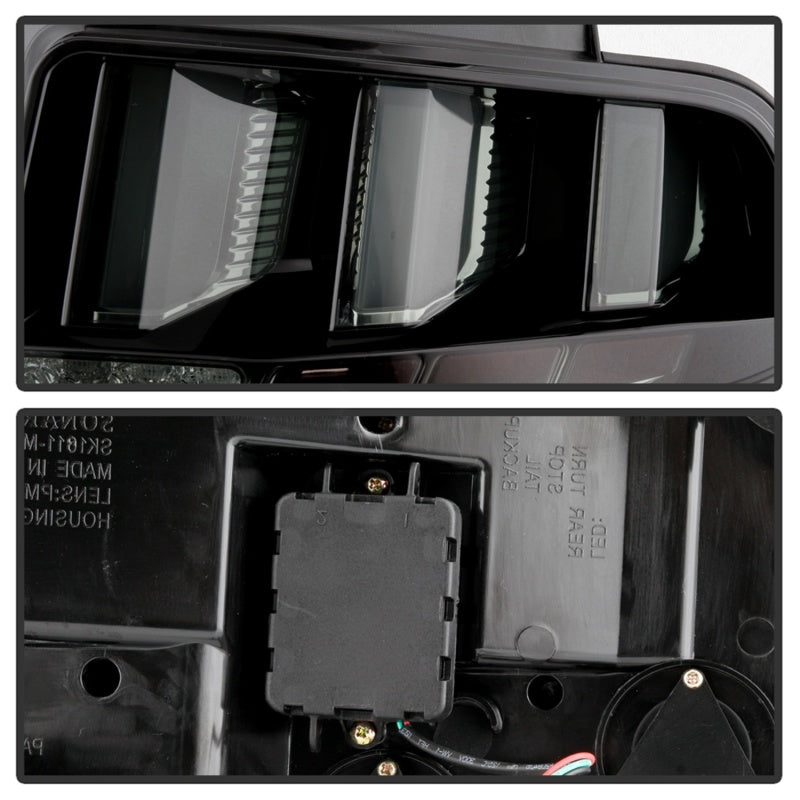 Spyder 5085115 fits Ford 10-12 Mustang Light Bar Seq Turn Signal LED Tail Light