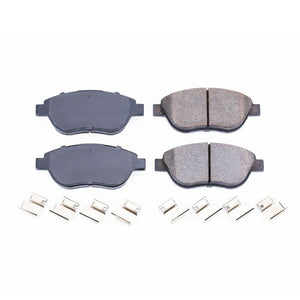 PowerStop 17 fits Fiat 500 Front Z17 Evolution Ceramic Brake Pads w/Hardware