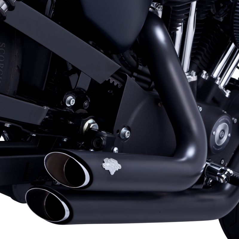 Vance and Hines 47219 Vance & Hines HD Sportster 04-13 Shortshots Staggered F
