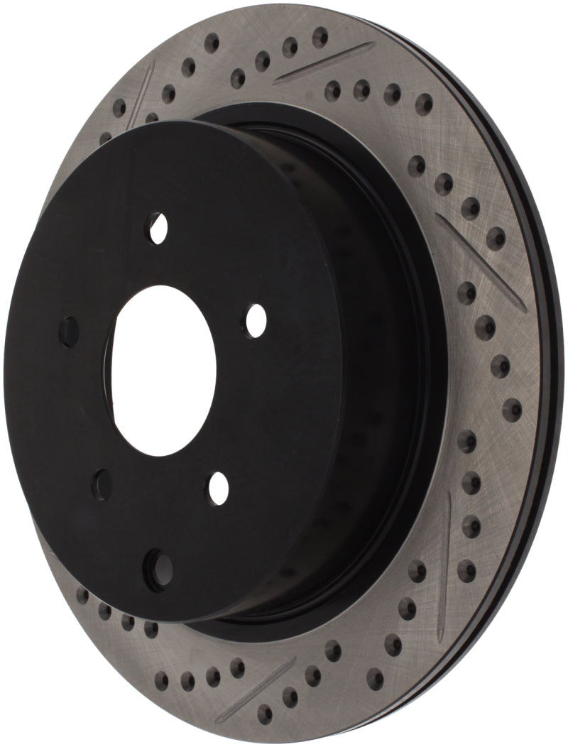 Stoptech 127.42078L Slotted & Drilled Sport Brake Rotor