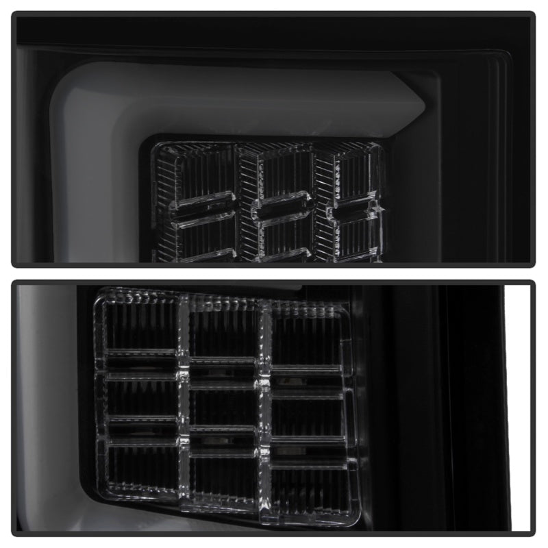 Spyder 5086662 fits Jeep 07-10 Grand Cherokee Light Bar LED Tail Lights - Black