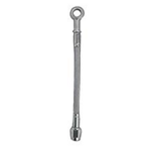 Fragola 350016 -3AN Hose Assembly Straight x 7/16 BJO 16in