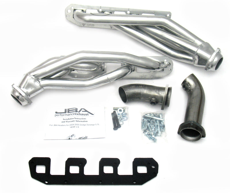 JBA 1962SJS fits Dodge 04-08 Durango 5.7L HEMI 1-5/8in Primary Silver Ctd Cat4Ward Header