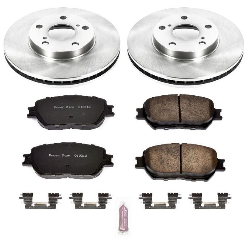 PowerStop KOE1064 fits Toyota 02-06 Camry Front Autospecialty Brake Kit