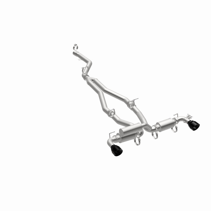 Magnaflow 19707 2020+ fits Toyota Supra SPEQ Series Cat-Back Performance Exhaust System w/ Black Chrome Tips
