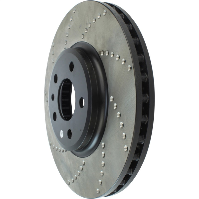 Stoptech 128.33123CR 08-11 Audi A5 Quattro / 09-12 Audi A4 Quattro Sport Cryo Drilled Right Front Rotor