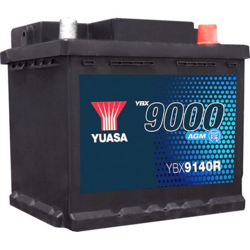 Yuasa YBXM79L1560MUL YBX9140R High Performance Maintenance Free AGM 12 Volt Battery